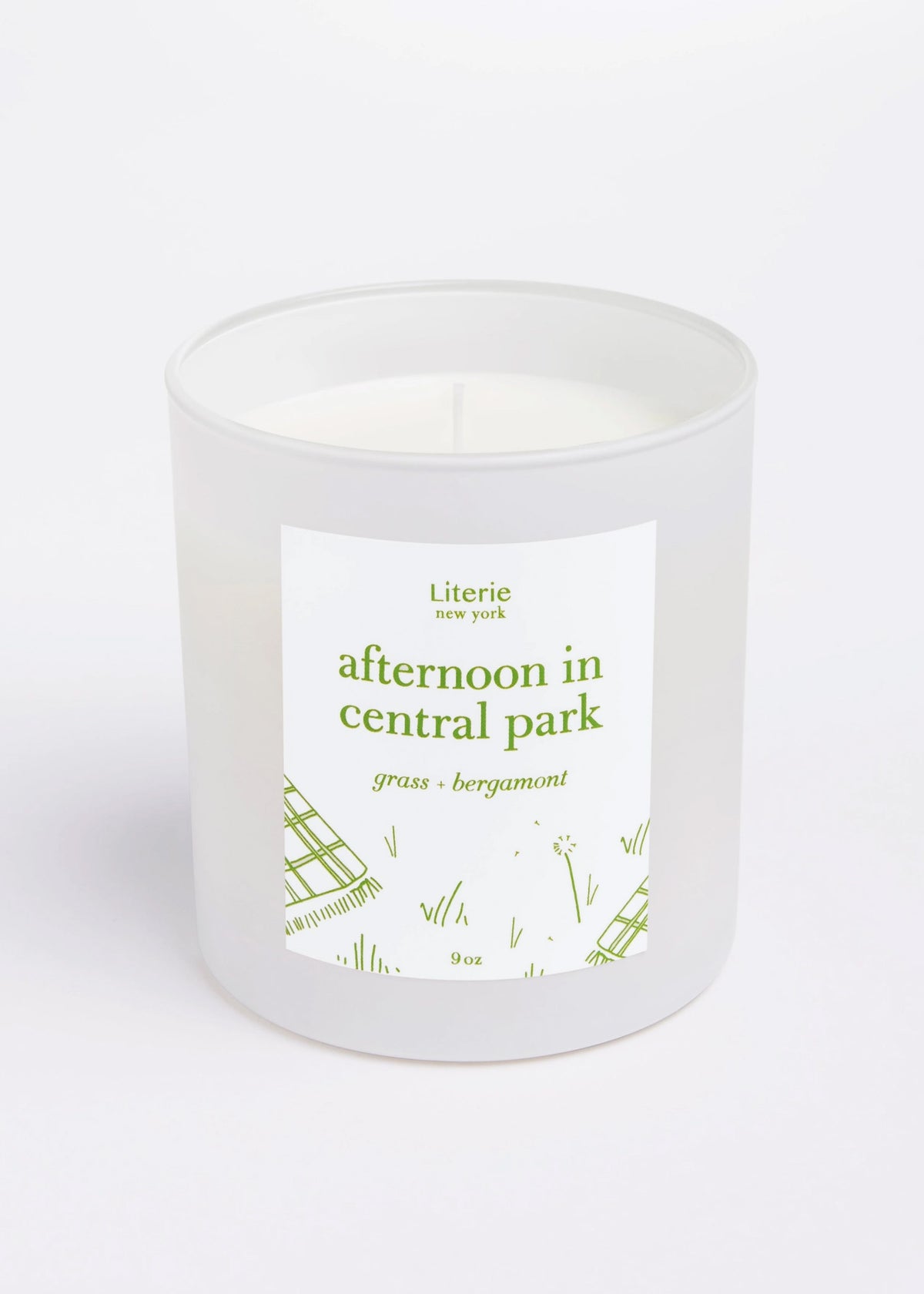 Afternoon in Central Park Candle