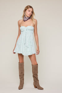 Cammy Mint Green Mini Dress