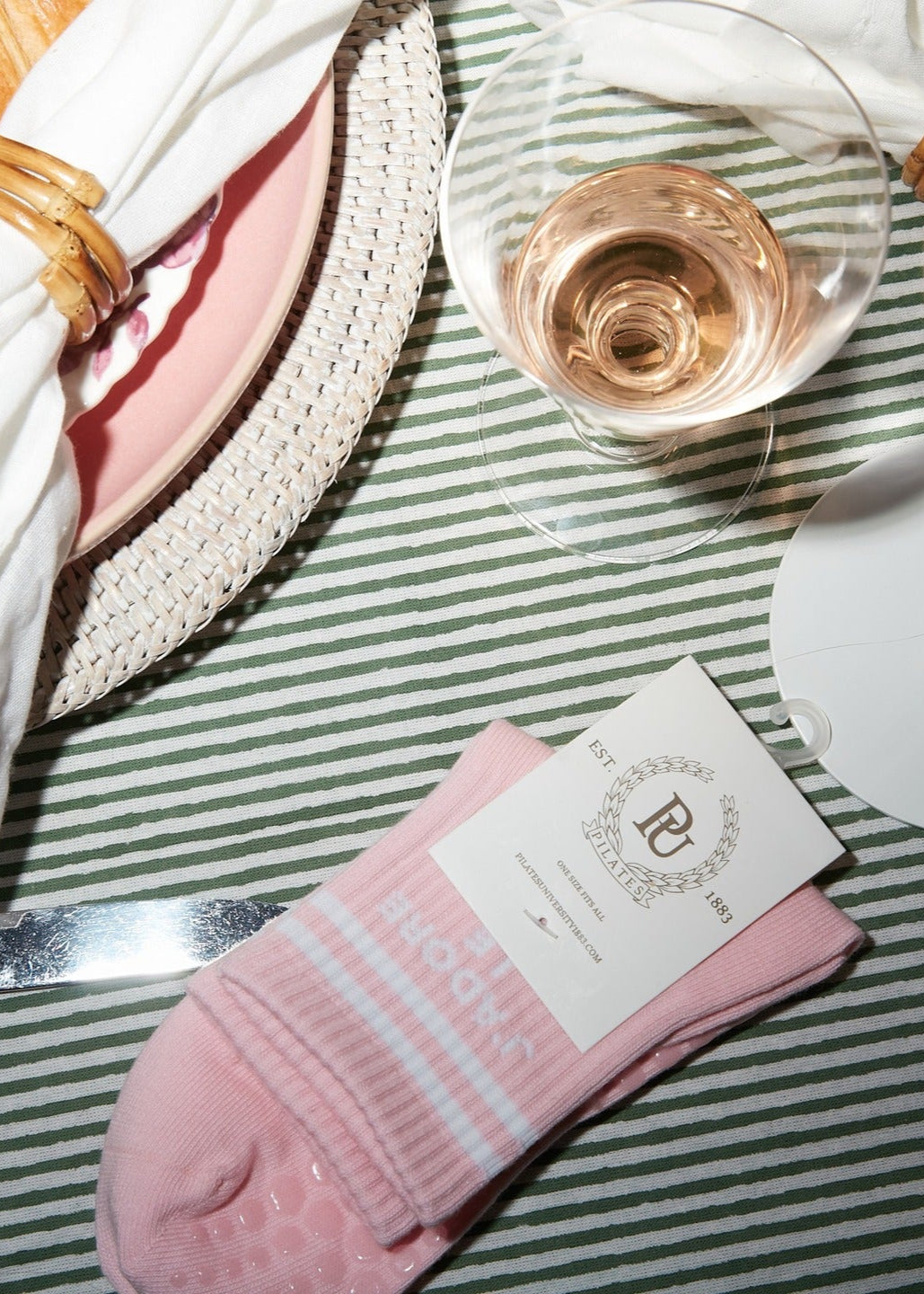 J'adore Le Pilates Grip Socks