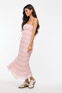 Karine Pink Maxi Dress