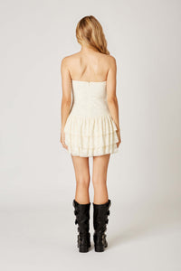 Sofia Strapless Lace Mini Dress