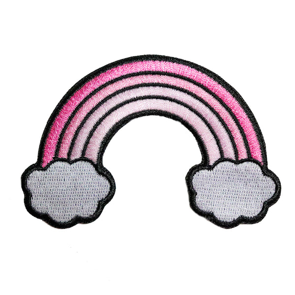 Pink Rainbow Stick-On Patch