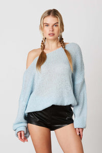 Blue Jay Boatneck Sweater