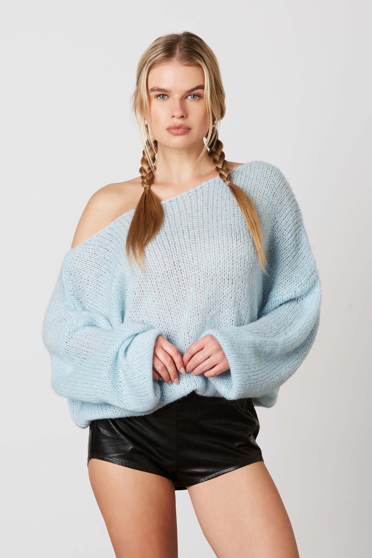 Blue Jay Boatneck Sweater