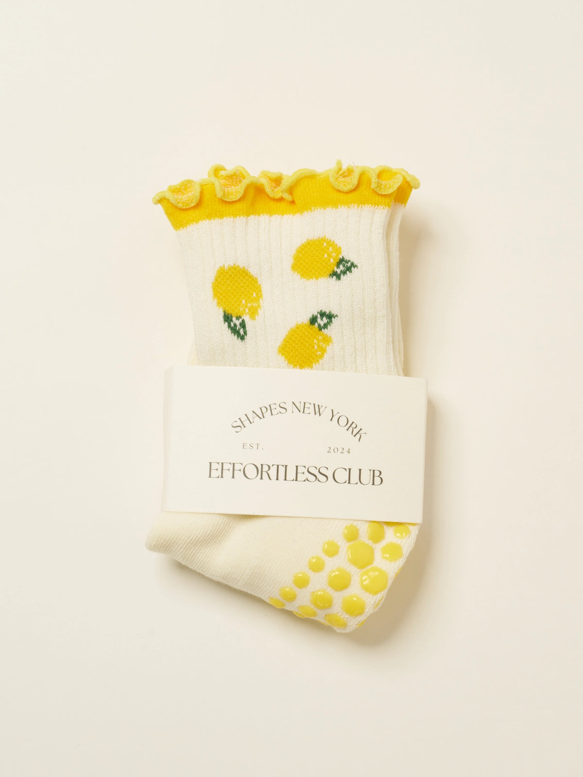 Lemon Grip Socks