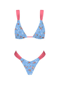 True Romantic Blue Bikini Set