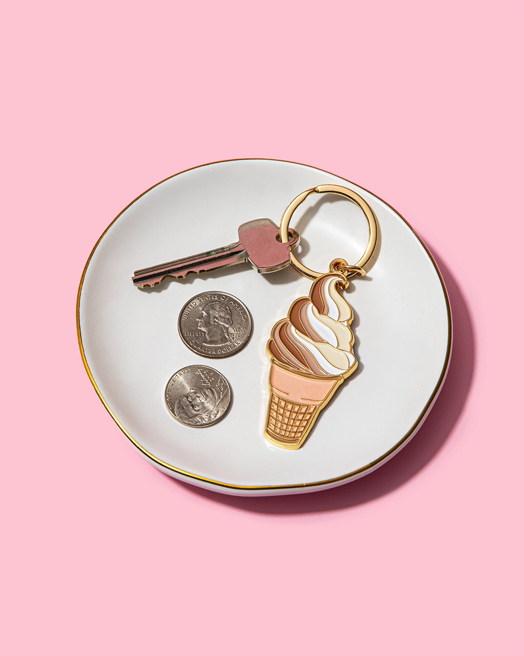 Soft Serve Keychain