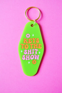 Keys to the Show Keychain