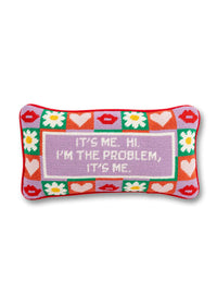 It's Me Needlepoint Pillow