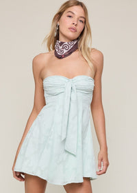Cammy Mint Green Mini Dress