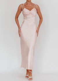 Queen of Everything Pink Maxi Dress