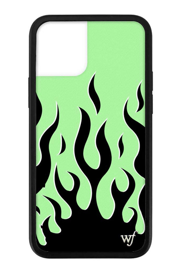 Wildflower Neon Flames Phone Case