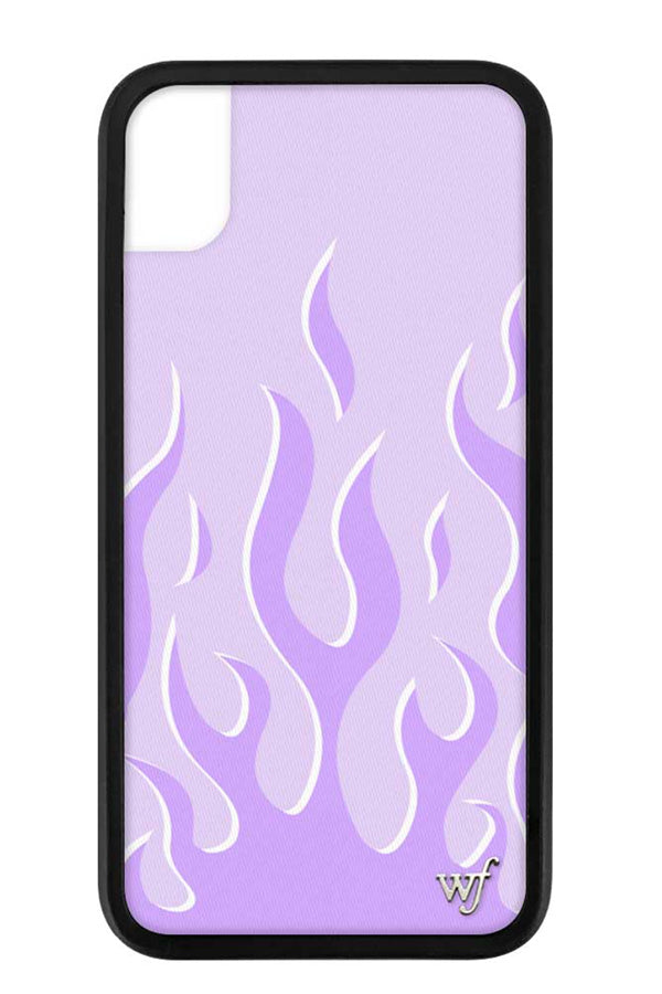 Wildflower Lavender Flames Phone Case