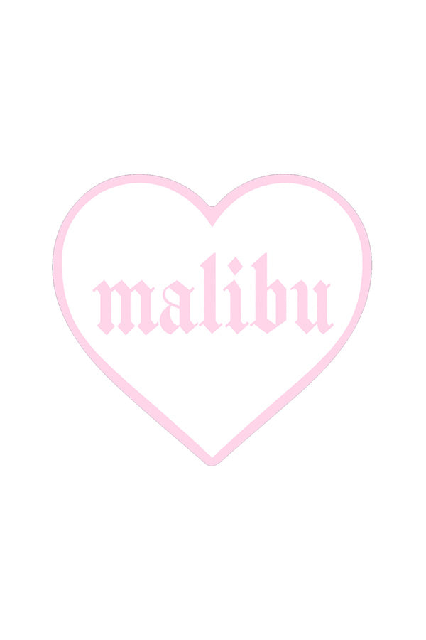 Malibu Sticker