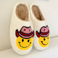 Smiley Cowgirl Slippers