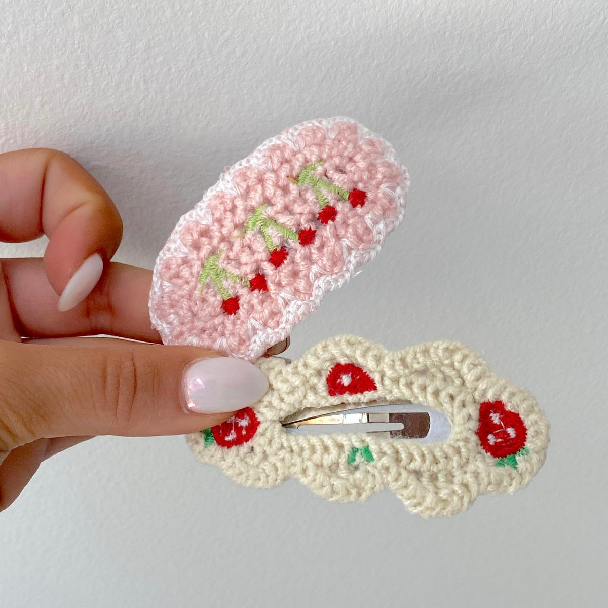 Crochet Clip Set