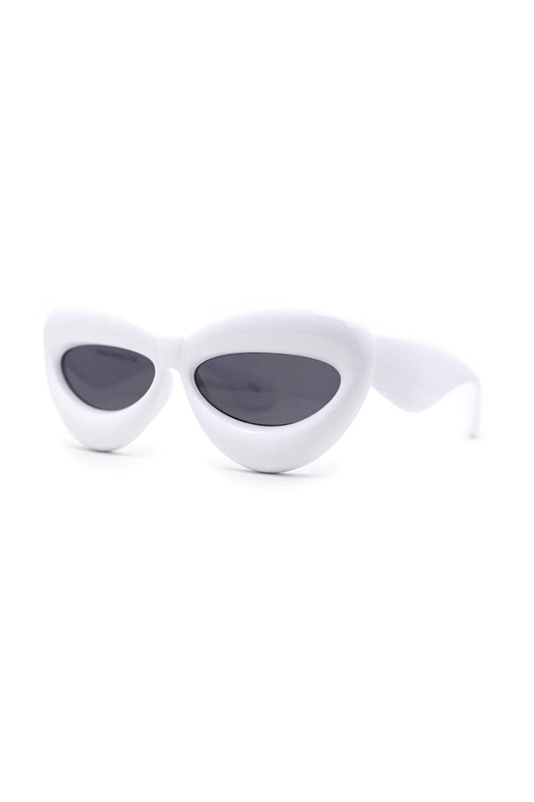 Pucker Up White Sunglasses